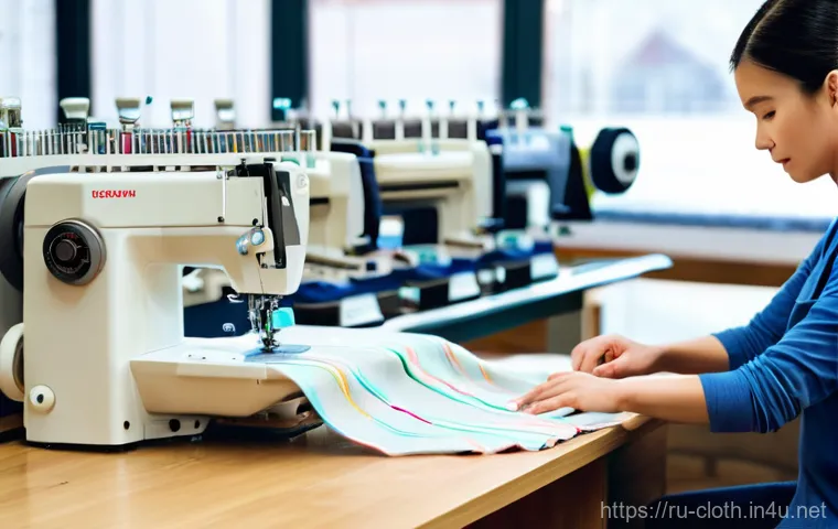 의류기술 실무에서 필요한 도구 - **Cutting with Precision and Ease**
A detailed, well-lit close-up shot of a skilled seamstress's... 의류기술 실무에서 필요한 도구 - **Cutting with Precision and Ease**
A detailed, well-lit close-up shot of a skilled seamstress's...